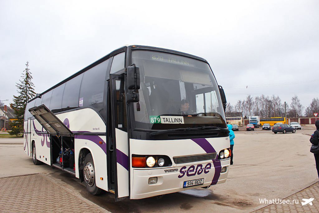 Автобус Выру Таллин
