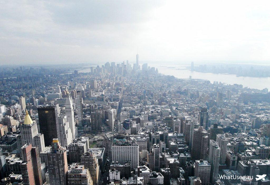 Вид с Empire State Building