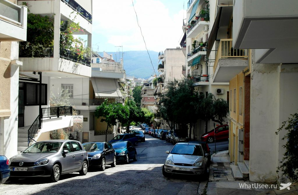 Улицы в Афинах