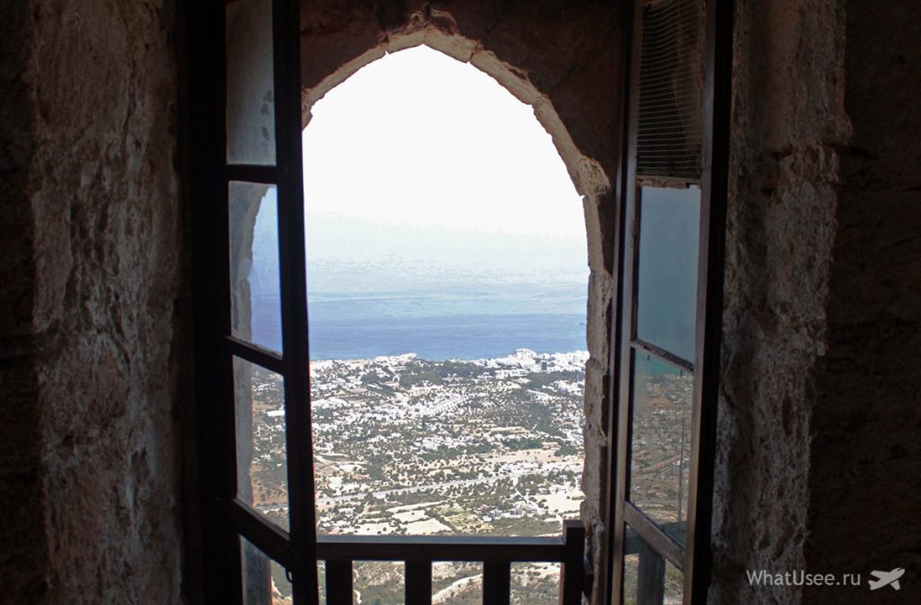 В замке Илариона на Северном Кипре