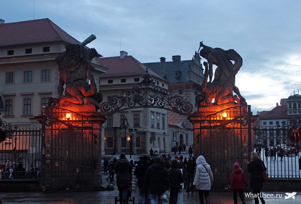 Ворота Матиаша в Пражском Граде