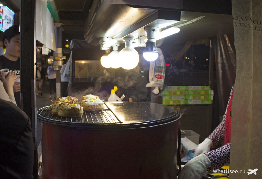 Уличная еда в Сеуле