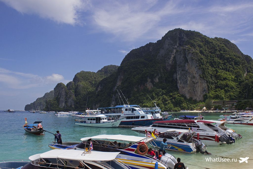 Поездка к островам Пхи-Пхи в Таиланде