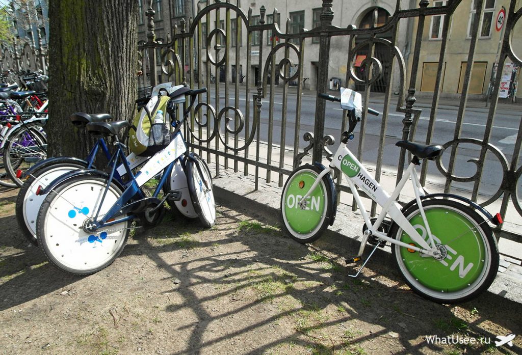 Прокат велосипедов в Копенгагене