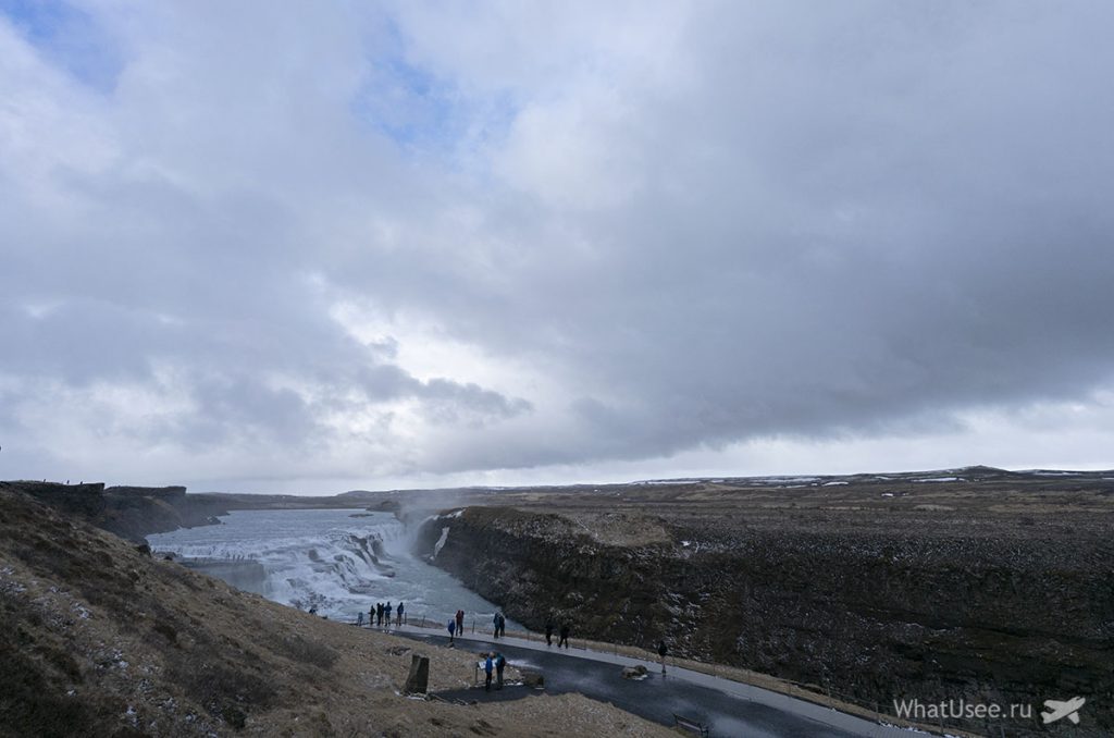 Водопад Гульфосс и Золотое Кольцо Исландии