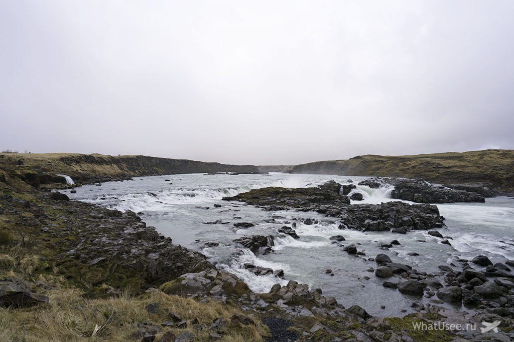 Водопад Urriðafoss