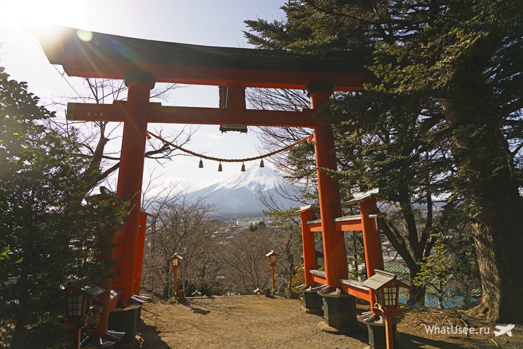Храм Arakura Fuji Sengen Jinja