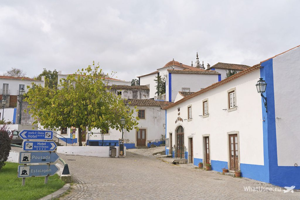 Город Обидуш в Португалии